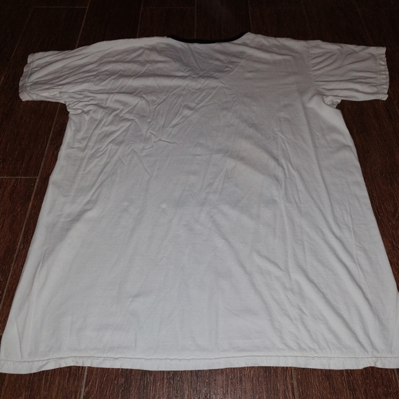 Emerson Street Crewneck Short Sleeve White T-shirt One Size Fits Most - Picture 6 of 7
